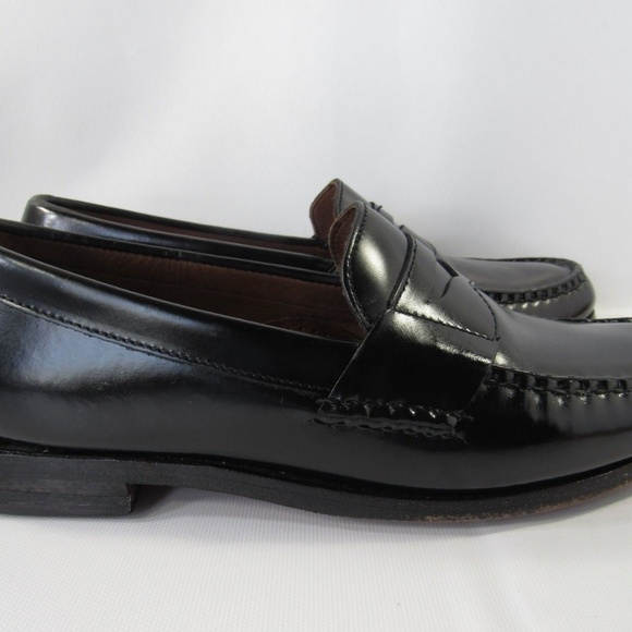 Allen Edmonds Walden Sz 9.5 Black Loafer C3A C13 main image 6